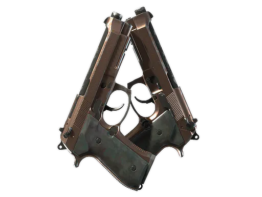 Dual Berettas Rose Nacre Well-Worn - Preço e onde comprar no CS2