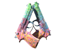 Dual Berettas | Sweet Little Angels (Well-Worn) — skin CS2