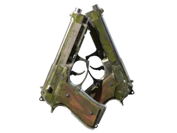 Dual Berettas | Switch Board (Battle-Scarred) — skin CS2