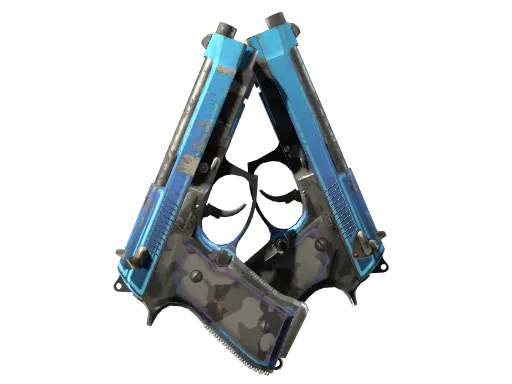 Dual Berettas Urban Shock Field-Tested - Preço e onde comprar no CS2