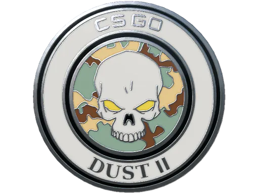 Dust II Pin - Preço e onde comprar no CS2