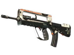 FAMAS | 2A2F (Well-Worn) — skin CS2