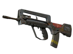 FAMAS | Decommissioned (Battle-Scarred) — skin CS2