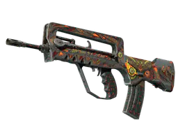 FAMAS | Eye of Athena (Battle-Scarred) — skin CS2