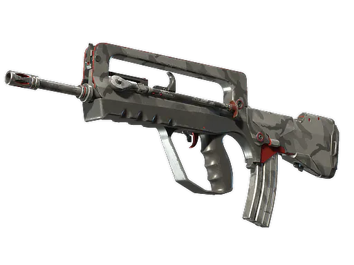FAMAS Grey Ghost Well-Worn - Preço e onde comprar no CS2