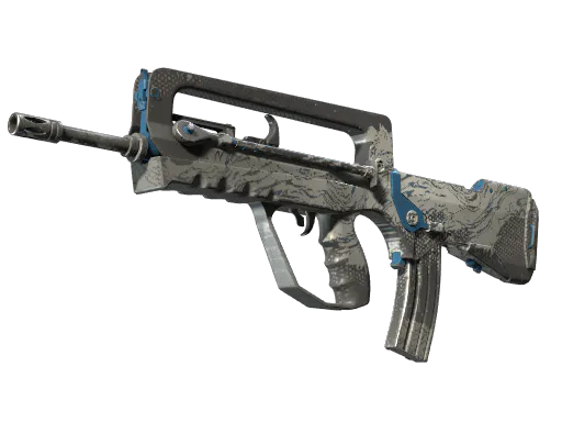 FAMAS Halftone Wash Well-Worn - Preço e onde comprar no CS2