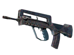 FAMAS | Hexane (Well-Worn) — skin CS2