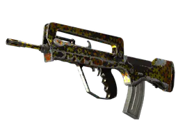 FAMAS | Meltdown (Well-Worn) — skin CS2