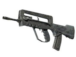 FAMAS | Night Borre (Battle-Scarred) — skin CS2