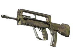 FAMAS | Palm (Battle-Scarred) — skin CS2