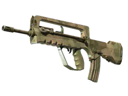 FAMAS | Palm (Well-Worn) — skin CS2