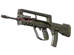 FAMAS | Spitfire (Battle-Scarred) — skin CS2