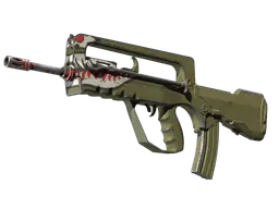 FAMAS | Spitfire (Well-Worn) — skin CS2