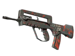 FAMAS | Survivor Z (Battle-Scarred) — skin CS2