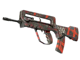 FAMAS | Survivor Z (Well-Worn) — skin CS2