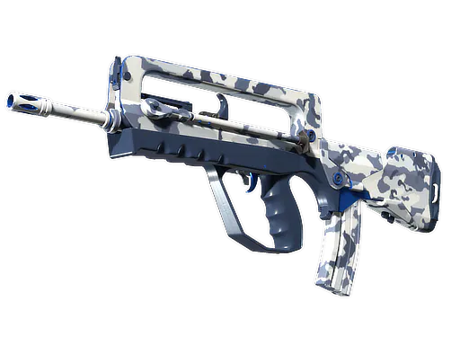 FAMAS Yeti Camo Minimal Wear - Preço e onde comprar no CS2