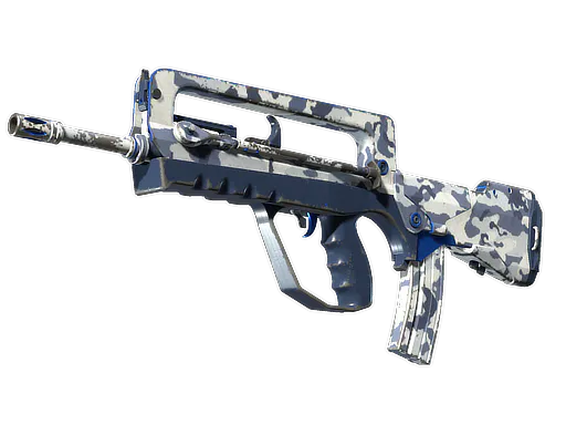FAMAS Yeti Camo Well-Worn - Preço e onde comprar no CS2
