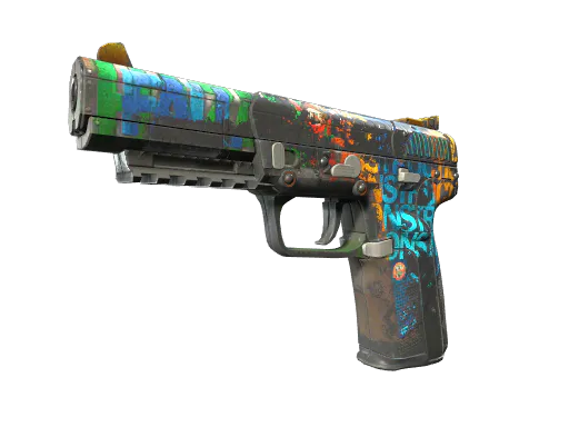 Five-SeveN Fall Hazard Battle-Scarred - Preço e onde comprar no CS2