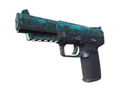 Five-SeveN | Midnight Paintover (Well-Worn) — skin CS2