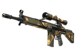 G3SG1 | Black Sand (Battle-Scarred) — skin CS2