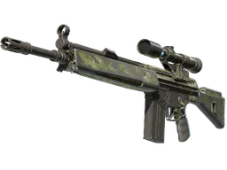 G3SG1 | Green Cell (Battle-Scarred) — skin CS2