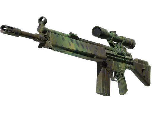 G3SG1 Jungle Dashed Factory New - Preço e onde comprar no CS2