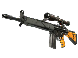 G3SG1 | Orange Kimono (Battle-Scarred) — skin CS2