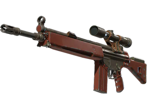 G3SG1 Red Jasper Field-Tested - Preço e onde comprar no CS2