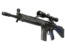 G3SG1 | Violet Murano (Battle-Scarred) — skin CS2