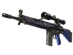G3SG1 | Violet Murano (Minimal Wear) — skin CS2