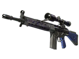 G3SG1 | Violet Murano (Well-Worn) — skin CS2