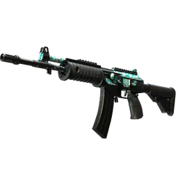 Galil AR | Aqua Terrace (Battle-Scarred) — skin CS2