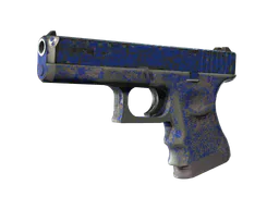 Glock-18 | Blue Fissure (Battle-Scarred) — skin CS2