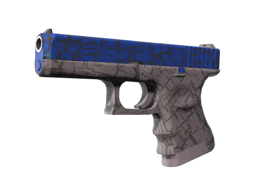 Glock-18 Blue Fissure Minimal Wear - Preço e onde comprar no CS2