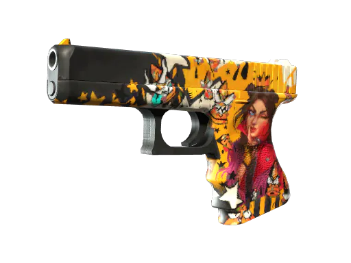 Glock-18 Bullet Queen Minimal Wear - Preço e onde comprar no CS2