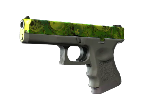 Glock-18 Nuclear Garden Minimal Wear - Preço e onde comprar no CS2