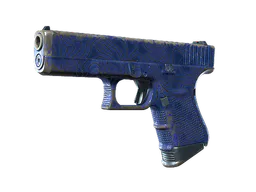 Glock-18 | Ocean Topo (Well-Worn) — skin CS2