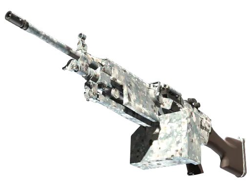 M249 Blizzard Marbleized Minimal Wear - Preço e onde comprar no CS2
