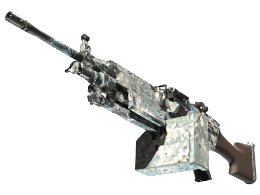 M249 Blizzard Marbleized Well-Worn - Preço e onde comprar no CS2