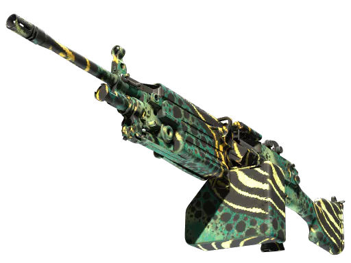 M249 Emerald Poison Dart Factory New - Preço e onde comprar no CS2