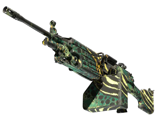 M249 Emerald Poison Dart Field-Tested - Preço e onde comprar no CS2