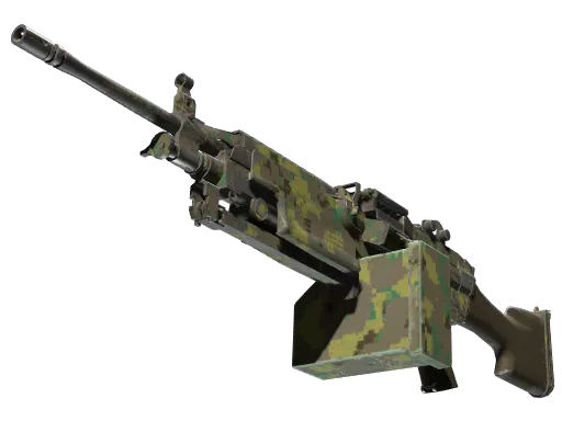 M249 Jungle DDPAT Field-Tested - Preço e onde comprar no CS2
