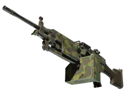 M249 | Jungle DDPAT (Well-Worn) — skin CS2