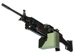 M249 | Magma (Battle-Scarred) — skin CS2