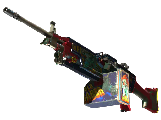 M249 Nebula Crusader Well-Worn - Preço e onde comprar no CS2