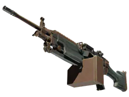M249 | Submerged (Battle-Scarred) — skin CS2