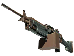 M249 | Submerged (Well-Worn) — skin CS2