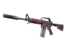 M4A1-S | Glitched Paint (Battle-Scarred) — skin CS2