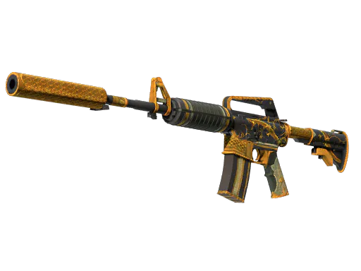 M4A1-S Golden Coil Battle-Scarred - Preço e onde comprar no CS2