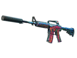 M4A1-S | Hyper Beast (Well-Worn) — skin CS2